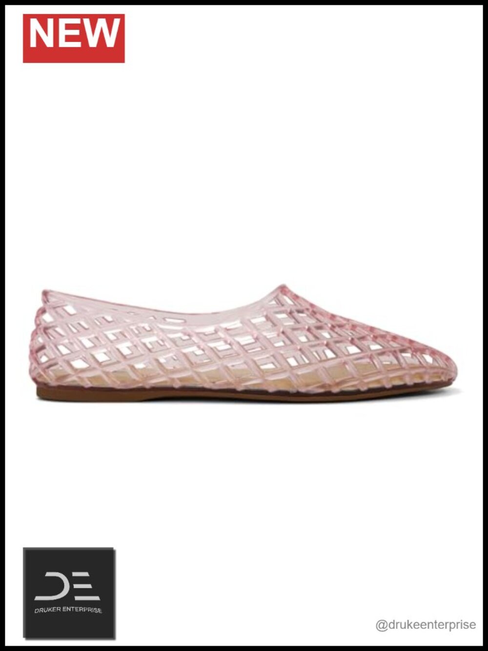 Jelly Mesh Flats | Breathable Clear Hollow Shoes Summer Beach Jellies Ballet